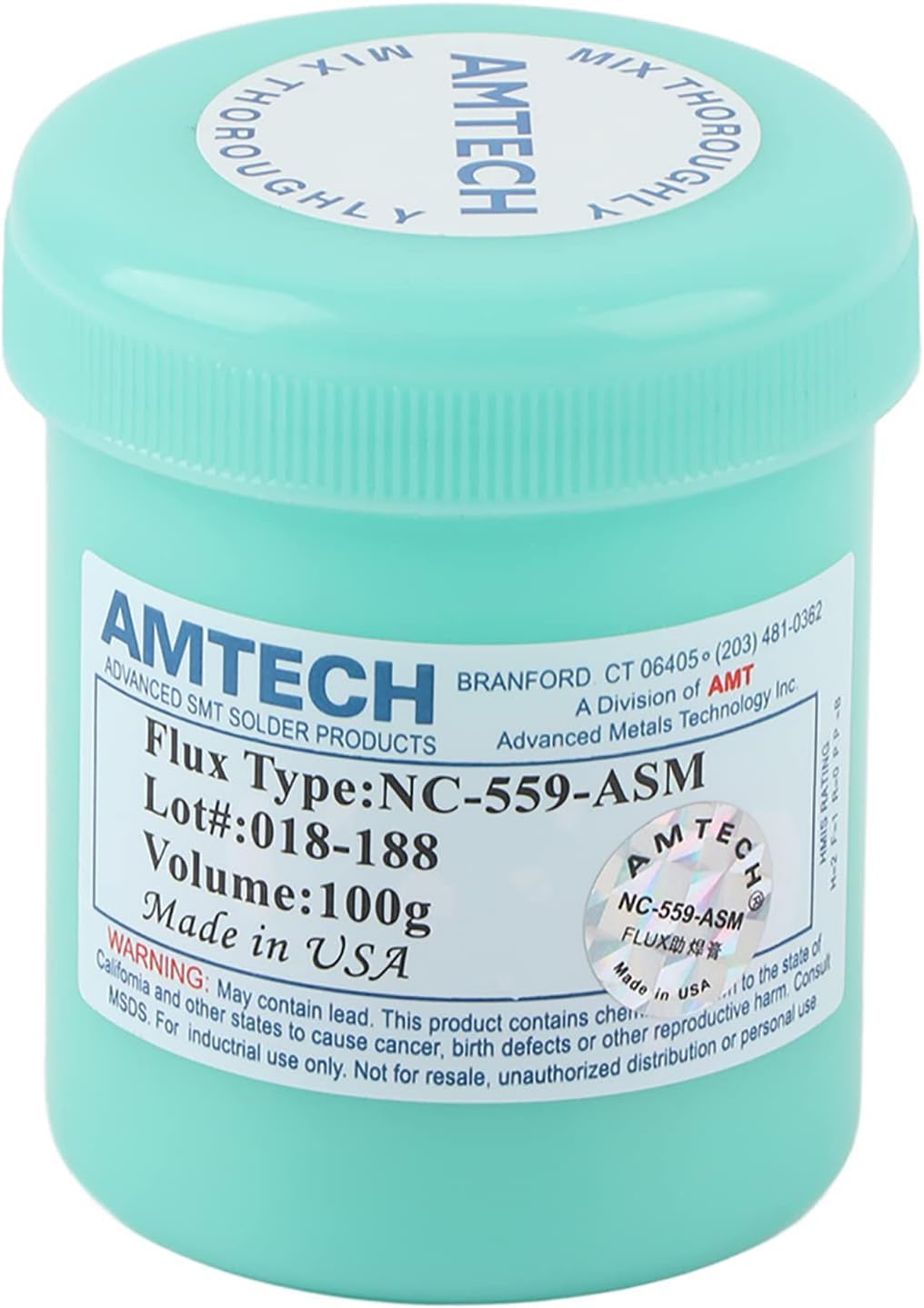 Amazon | 無洗浄タイプフラックス はんだ用フラックス 100g NC